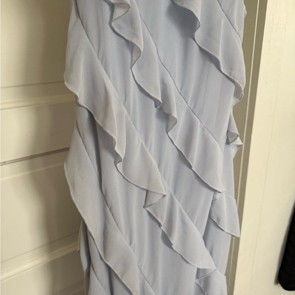 Altar’d State Light Blue Ruffled Maxi Dress - Picture 4 of 6